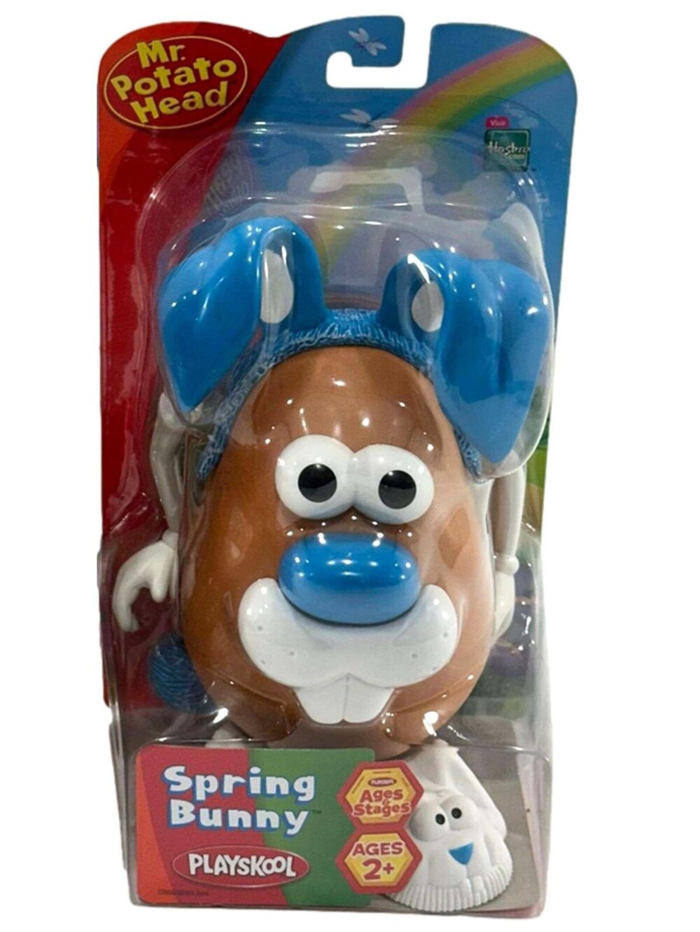 Vintage 2006 Mr Potato Head Blue Ears Spud Bunny Easter Bunny NIB